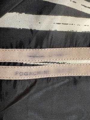 RICK OWENS 22SS SNAP COLLAR FAUN SHIRT 52 RU01B1290-JP1 DRAW CORD PATTERN USED