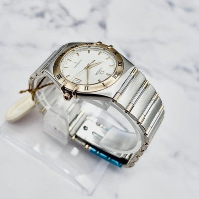 OMEGA CONSTELLATION 1312.30.00 MEN'S WRISTWATCH STEEL GOLD SWISS QUARTZ