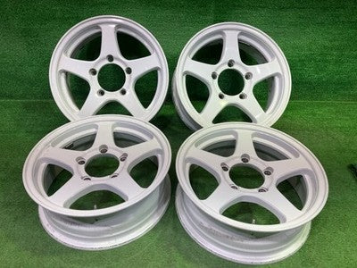 JIMNY RT5N ALUMINUM 16-INCH WHEELS 4 UNITS 16×5.5J 139.7 22 FROM JAPAN