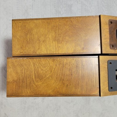FOSTEX H320 WOOD HORNS PAIR USED FROM JAPAN VINTAGE SPEAKERS