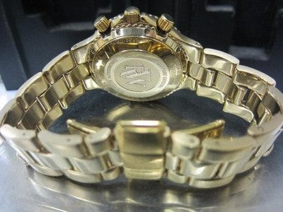 RAYMOND WEIL AMADEUS 200 AUTO CHRONOGRAPH 7750 GOLD WATCH REF7705 JP