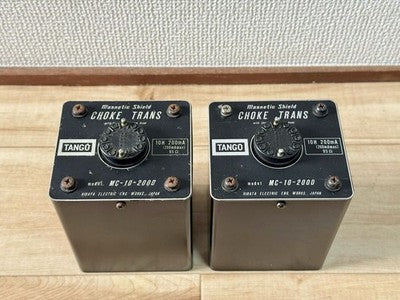 TANGO MC-10-200D CHOKE TRANSFORMERS PAIR USED TESTED WORKING KT88 EL34 300B
