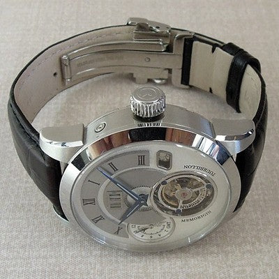 MEMORIGIN AT1003-SSWHBKR GRAND MANUFACTURE TOURBILLON SS BACK SCALE AT