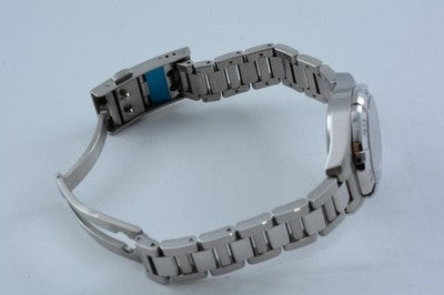 TAG HEUER AQUARACER WAY1410 BLACK DIAL STAINLESS STEEL QUARTZ LADIES WATCH USED