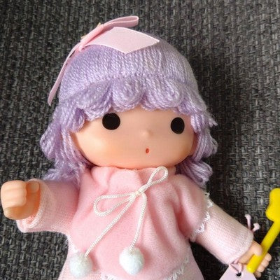 SANRIO LITTLE TWIN STARS LALA PLUSH DOLL VINTAGE 1976 RARE TAGGED USED JAPAN