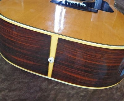 TAKAMINE ELITE TW-30G 1970S GALLAGHER STYLE ACOUSTIC GUITAR SOLID TOP W/ CASE