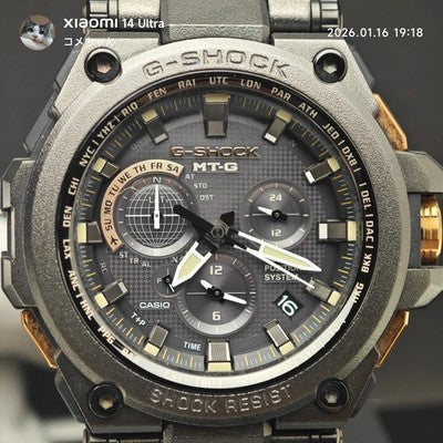 CASIO G-SHOCK MTG-G1000RB-1AJF RARE LIMITED 1000PCS GPS HYBRID WATCH
