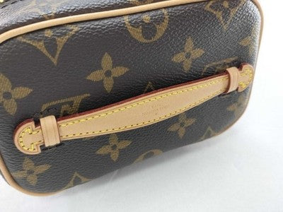 LOUIS VUITTON NICE NANO VANITY CASE MONOGRAM M44936 MINI POUCH AUTH