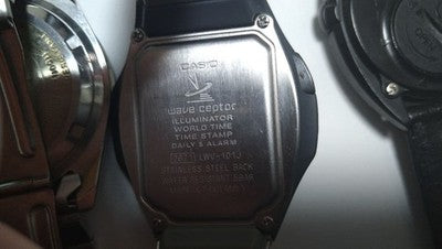 JUNGHANS MEGA STAR CASIO WEBCEPTOR ELGIN MEN'S WRISTWATCH FOR PARTS NOT WORKING