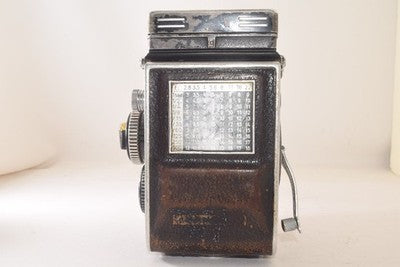ROLLEI ROLLEIFLEX 3.5F PLANAR 75MM F3.5 TWIN-LENS REFLEX CAMERA AS IS