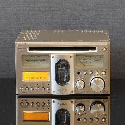 PANASONIC CQ-TX5500D VACUUM TUBE CAR CD PLAYER AMP 2DIN ANALOG METER JAPAN