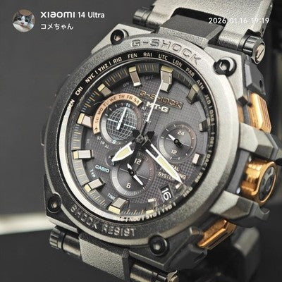 CASIO G-SHOCK MTG-G1000RB-1AJF RARE LIMITED 1000PCS GPS HYBRID WATCH