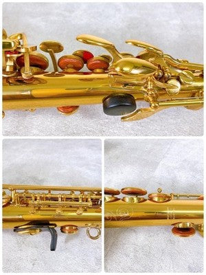 YAMAHA YSS-475 SOPRANO SAXOPHONE JAPAN MADE W/ CASE MOUTHPIECE