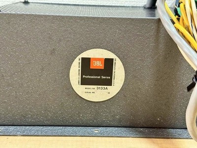 JBL 3133A CROSSOVER NETWORK PAIR FOR LE15, 2231, 2420, 4333, ETC. TESTED WORKING