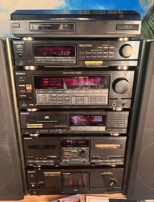 SONY LBT-V925 LIBERTY HI-FI STEREO SYSTEM RECORD PLAYER CASSETTE CD JAPAN