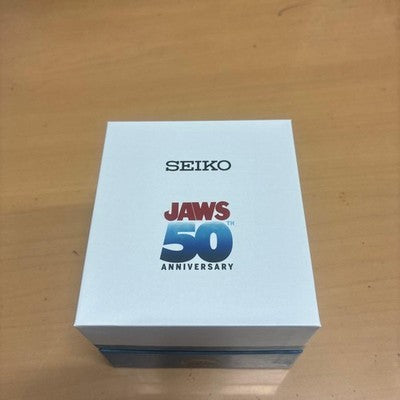 SEIKO PROSPEX SBDY137 JAWS 50TH ANNIVERSARY LIMITED AUTOMATIC WATCH BOX PAPERS