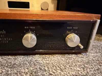 MCINTOSH MQ101 ENVIRONMENTAL EQUALIZER VINTAGE AUDIO TESTED WORKING JAPAN