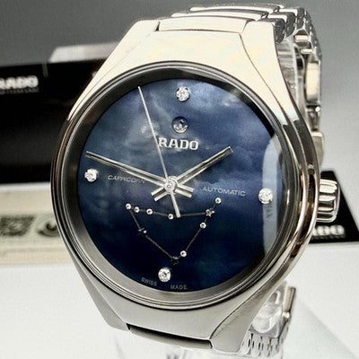 RADO TRUE 561.0243.3.001 CAPRICORN CONSTELLATION AUTOMATIC CERAMIC SILVER WATCH