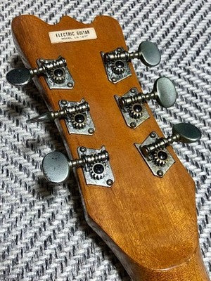 GUYATONE LG-127T MOSRITE STYLE ELECTRIC GUITAR MADE IN JAPAN RED VINTAGE USED