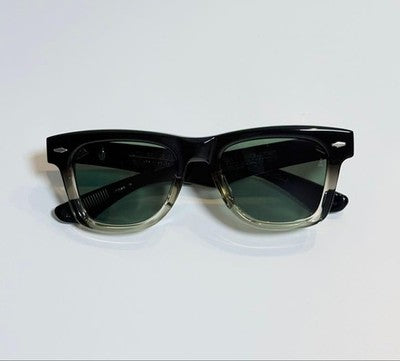 JACQUES MARIE MAGE HEYWOOD BLACK FADE 52-21-148 LIMITED EDITION EYEGLASSES