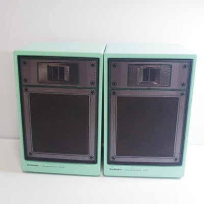 TECHNICS SA-K4W STEREO DOUBLE CASSETTE RECEIVER SB-F36 SPEAKER AC100V 50/60HZ