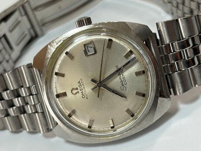OMEGA SEAMASTER COSMIC 166.022 CAL 1022 AUTOMATIC DATE VINTAGE WATCH SERVICED