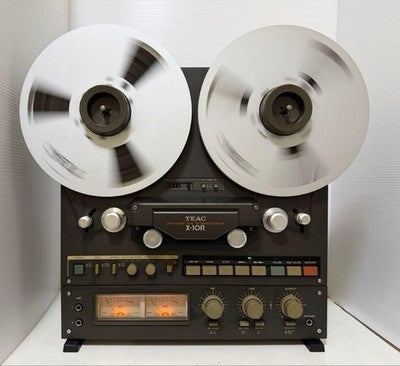 TEAC X-10R OPEN REEL TAPE DECK AUTO REVERSE 4-TRACK 2-CH SERVICED JAPAN 100V