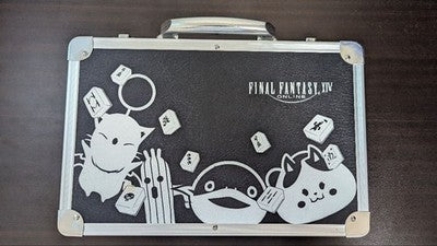 FINAL FANTASY XIV DOMAN MAHJONG TILE SET SQUARE ENIX FF14 COMPLETE NO MAT