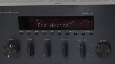 YAMAHA R-N803(B) NETWORK RECEIVER MUSICCAST/YPAO W/ REMOTE CONTROL - TESTED
