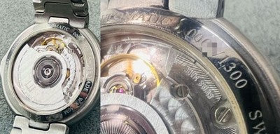 DUNHILL MILLENNIUM LONGITUDE BB8013 AUTOMATIC SILVER SS WRISTWATCH