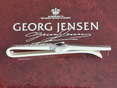 GEORG JENSEN TIE PIN 202 925 10.9G TIE CLIP 202 EXCELLENT+++++