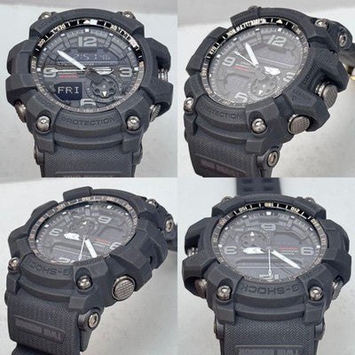 CASIO G-SHOCK GG-1035A LIMITED EDITION WATCH BLACK TESTED JAPAN USED F/S