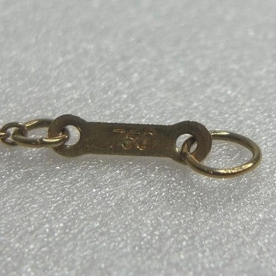 TIFFANY & CO. 18K 750 OPEN HEART NECKLACE PENDANT 15MM YELLOW GOLD RARE