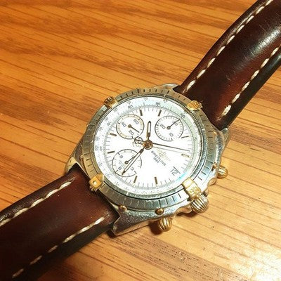 BREITLING CHRONOMAT B13048 AUTOMATIC CHRONOGRAPH MEN'S WATCH ALL ORIGINAL