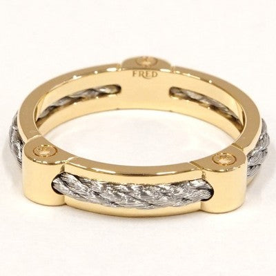 FRED FORCE 10 WINCH RING #59 (APPROX. SIZE 18.5) K18 YELLOW GOLD SS SMALL MODEL