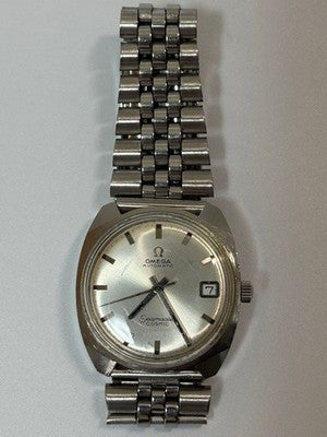 OMEGA SEAMASTER COSMIC 166.022 CAL 1022 AUTOMATIC DATE VINTAGE WATCH SERVICED