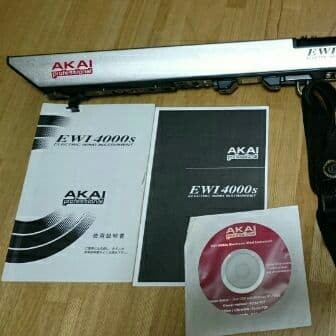 AKAI PROFESSIONAL EWI4000S ADDITIONAL SOUND SOURCE ED WIND SYNTHESIZER TESTED JP