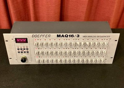 DOEPFER MAQ 16/3 MIDI ANALOG SEQUENCER - W/ JAPANESE MANUAL