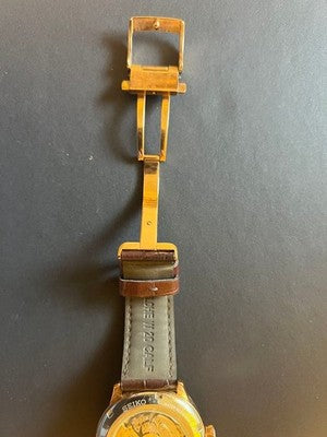 SEIKO PRESAGE SARY132 4R57 AUTOMATIC DATE MEN'S WATCH BROWN LEATHER NO BOX