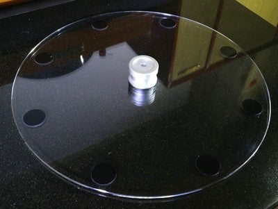 LUXMAN DP-1 DISC PAD WITH ORIGINAL BOX TURNTABLE PARTS RECORD PLAYER