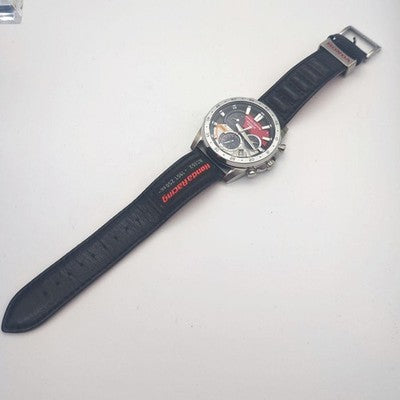 CASIO EDIFICE HONDA RACING LIMITED EDITION EQS-930HR SOLAR MEN CHRONO  AS IS