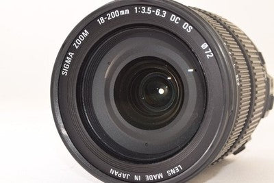 SIGMA 18-200MM F3.5-6.3 DC OS FOR CANON COMPACT ZOOM LENS FOR PARTS NOT WORKING