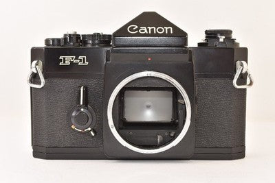 CANON F-1 BODY (EARLY MODEL) FILM SLR CAMERA FOR PARTS NOT WORKING