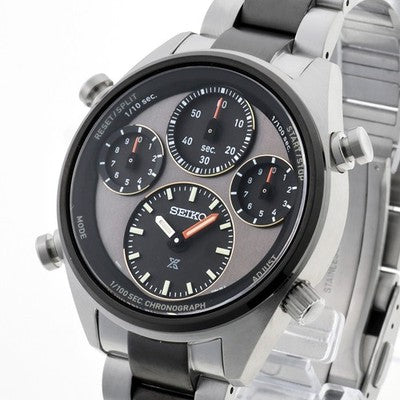 SEIKO SBER005 PROSPEX SPEED TIMER SOLAR CHRONO QUARTZ MEN'S WATCH ROUND FACE
