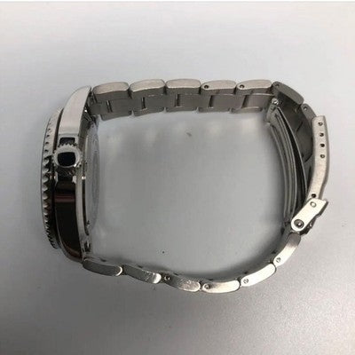 HANSHIN TIGERS FC WATCH BLACK & WHITE QUARTZ BATTERY-POWERED USED FROM JAPAN