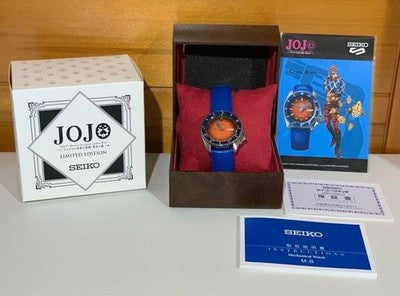 SEIKO 5 SPORTS JOJO GOLDEN WIND GUIDO MISTA SBSS031 LIMITED 1000
