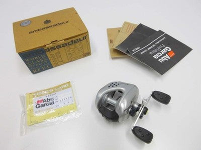 ABU AMBASSADOR S3000C BAITCASTING REEL ABU GARCIA SWEDEN MADE SILVER MINT