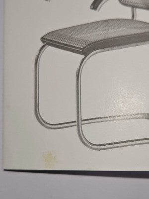 VITRA CESCA CHAIR MINIATURE MARCEL BREUER B64 1/6 SCALE RARE WOOD BOX VTG MUSEUM