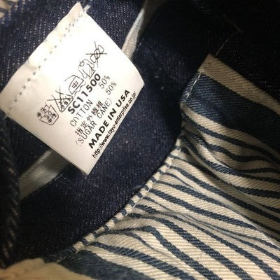 SUGAR CANE X MISTER FREEDOM DENIM PEA COAT SIZE M EXCELLENT++++