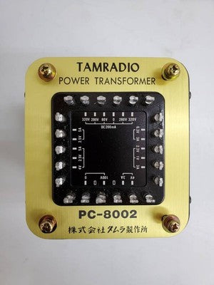 TAMURA TAMRADIO PC-8002 POWER TRANSFORMER VACUUM TUBE AMPLIFIER TOKYO JAPAN